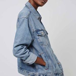 Topshop Moto Denim Jacket